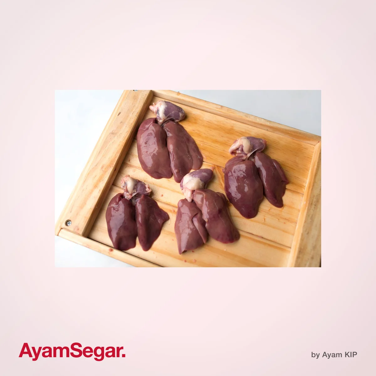 Hati ayam segar — tinggi zat besi
